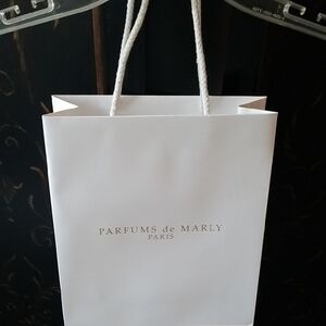 Parfums de Marly Paris White Gift Bag